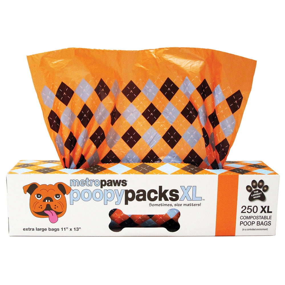 Orange XL Poop Bags