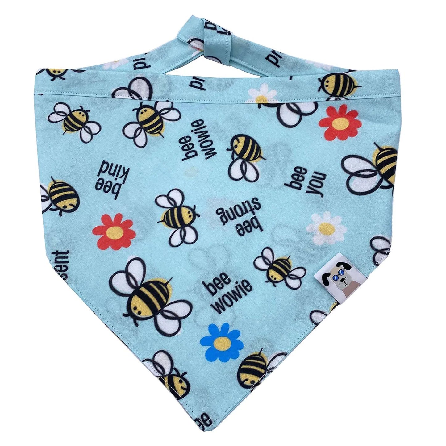 Load image into Gallery viewer, Bee Wowie Dog Bandana
