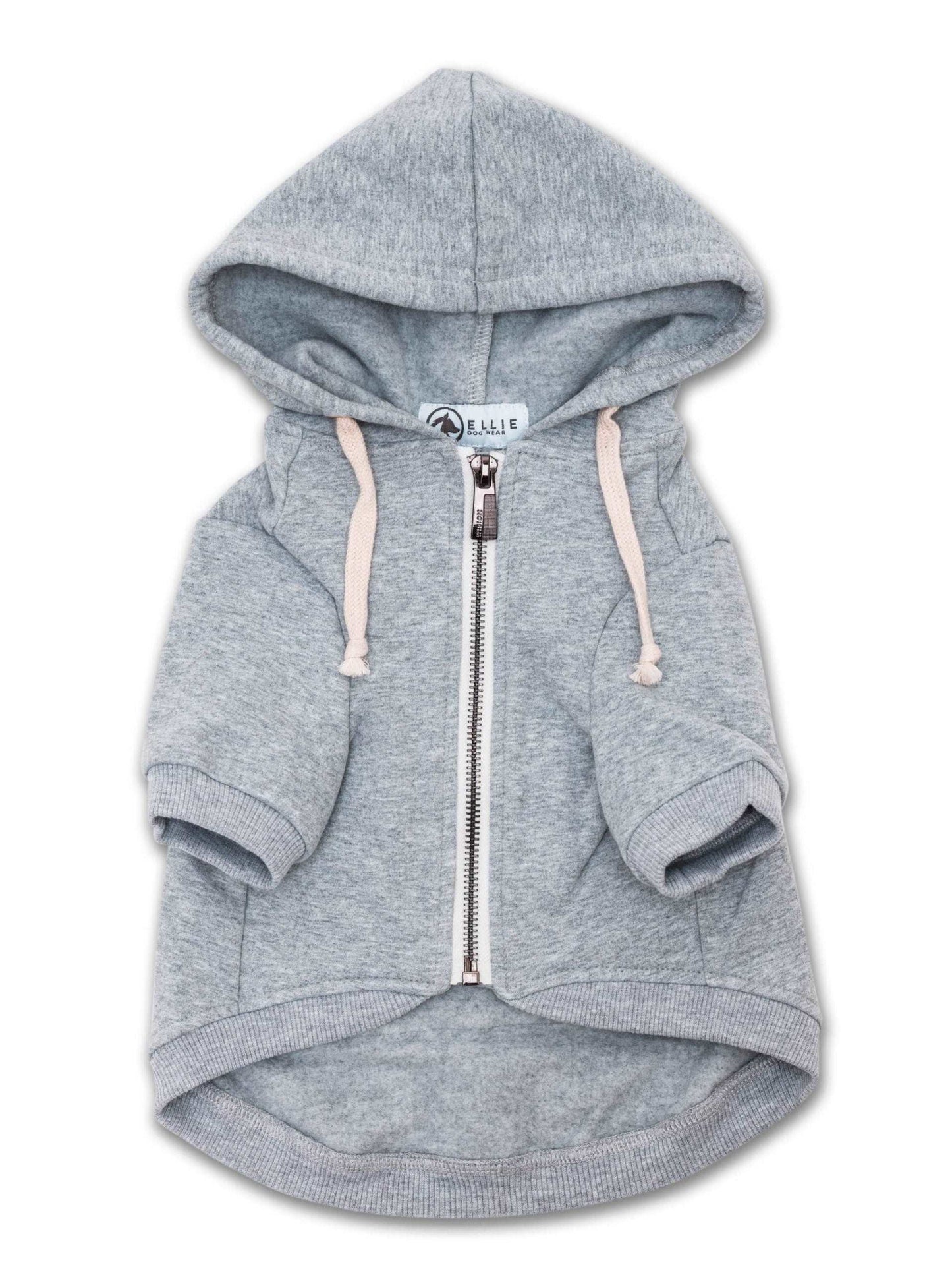 Load image into Gallery viewer, Light Grey Dog Hoodie
