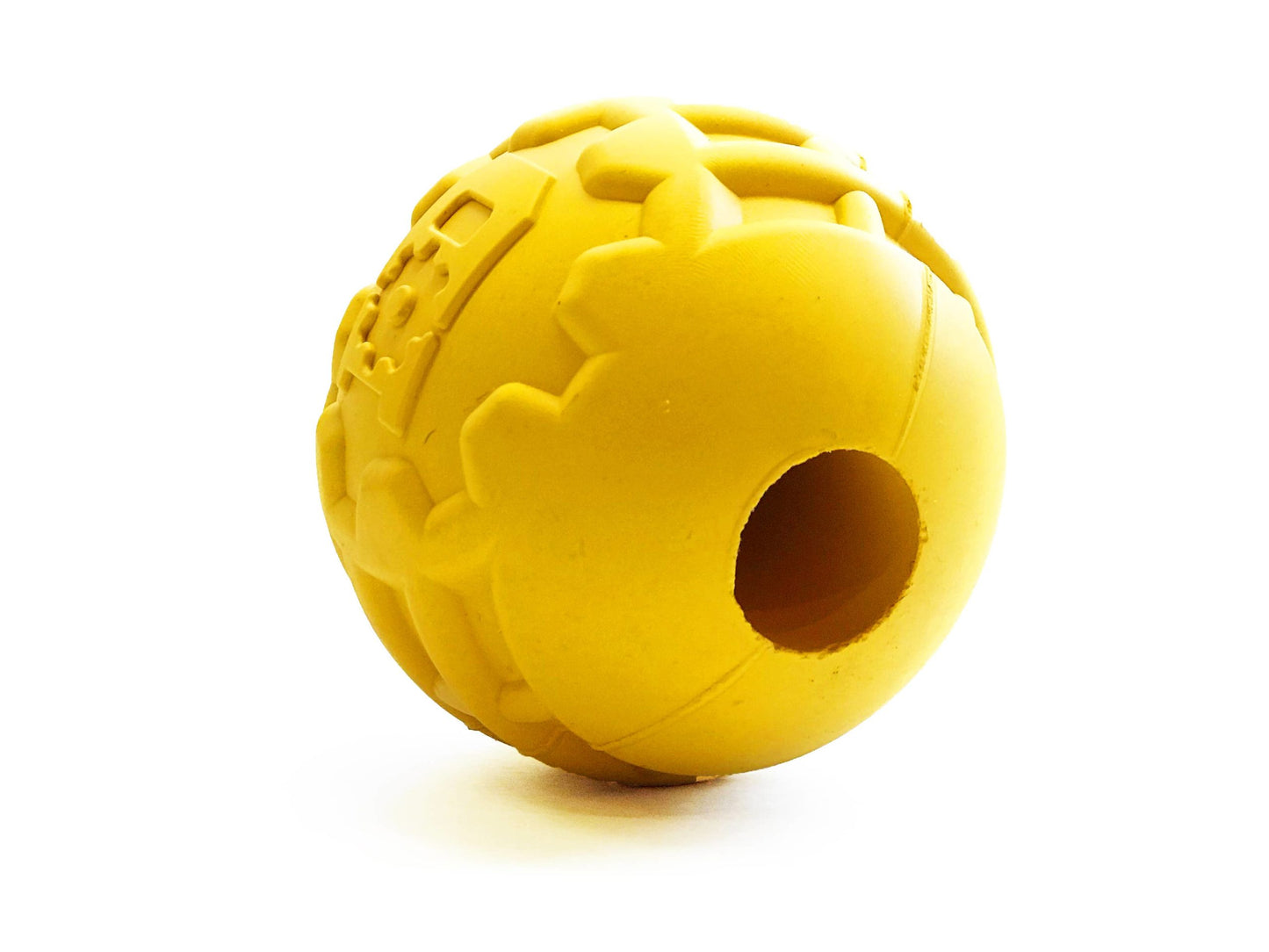 ID Gear Ball - Chew Toy - Retrieving Toy - Large - YellowID Gear Ball - Chew Toy - Retrieving Toy - Large - Yellow